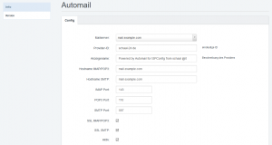 ISPConfig Automailer Setup